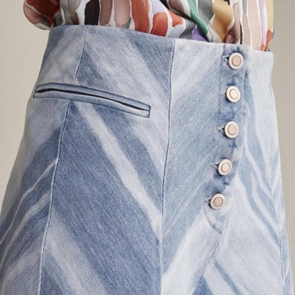 Where Mountains Meet Calder Pant Indigo Stripe